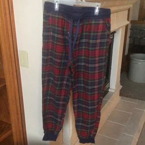 American Eagle flannel jogger pants Medium